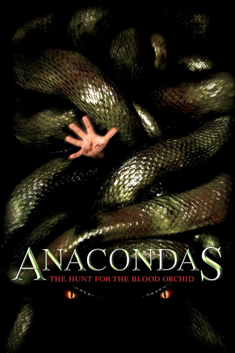 Plakát pro film “Anakonda: Honba za krvavou orchidejí”