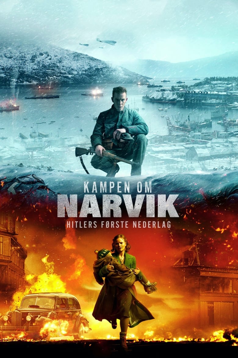 Plakát pro film “Kampen om Narvik”