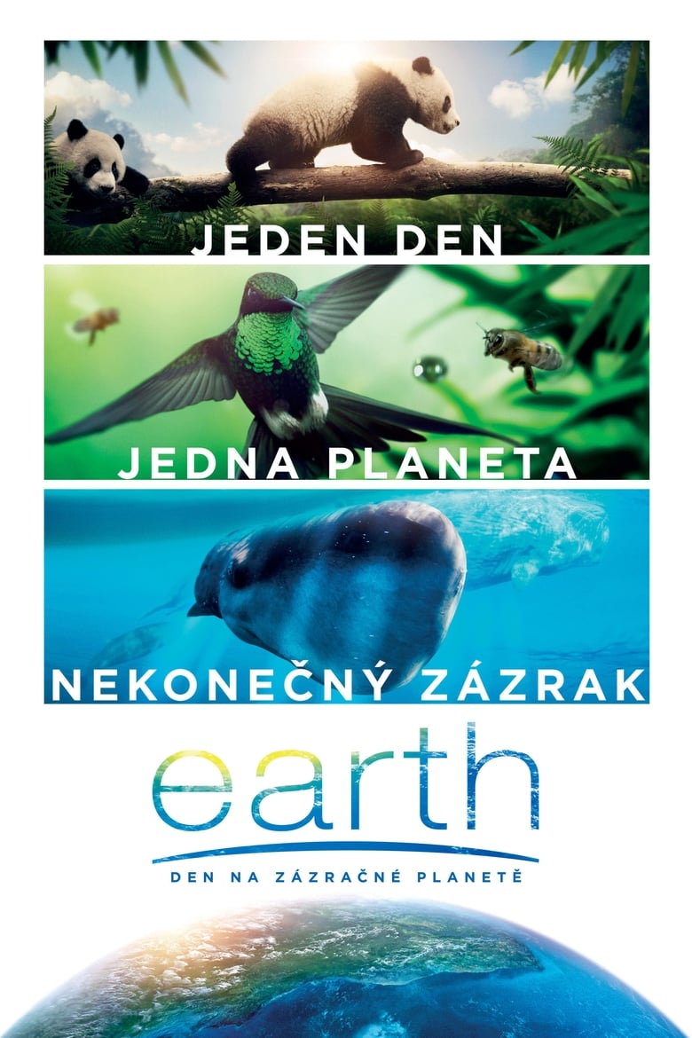 Plakát pro film “Earth: Den na zázračné planetě”