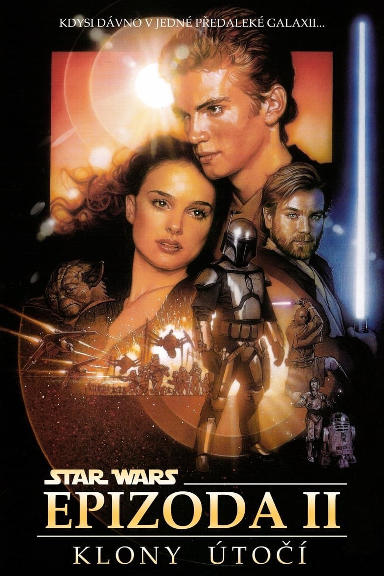 Plakát pro film “Star Wars: Epizoda II – Klony útočí”
