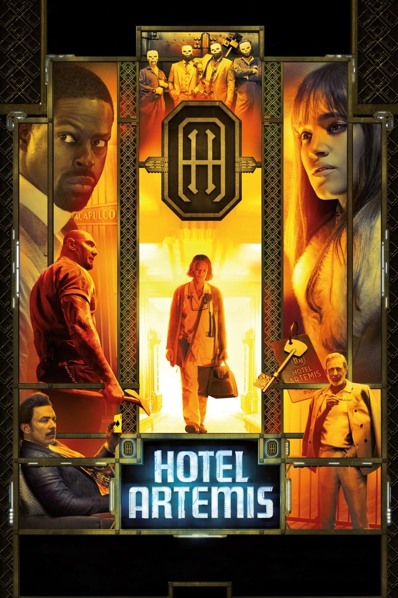 Plakát pro film “Hotel Artemis”