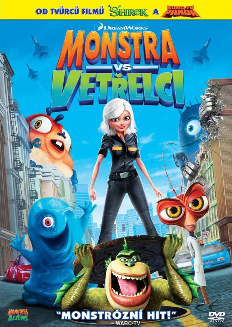 Plakát pro film “Monstra vs. Vetřelci”