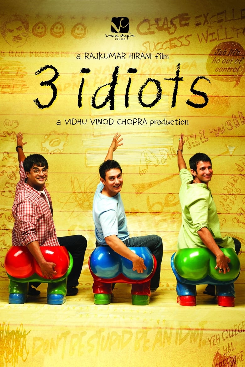 Plakát pro film “3 Idiots”