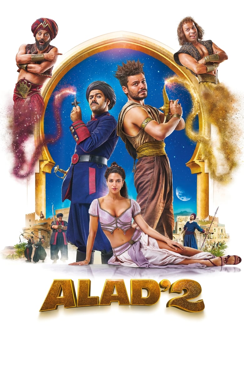 Plakát pro film “Aladinova zbrusu nová dobrodružství”