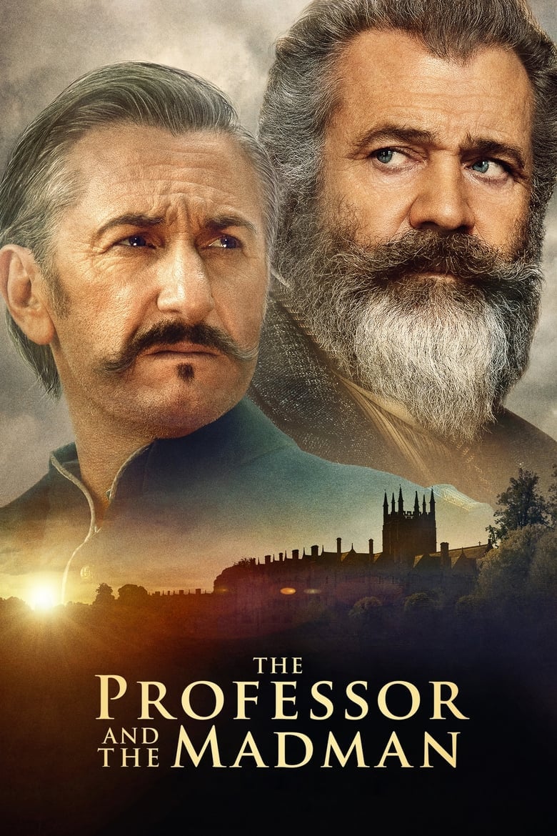 Plakát pro film “Profesor a šílenec”