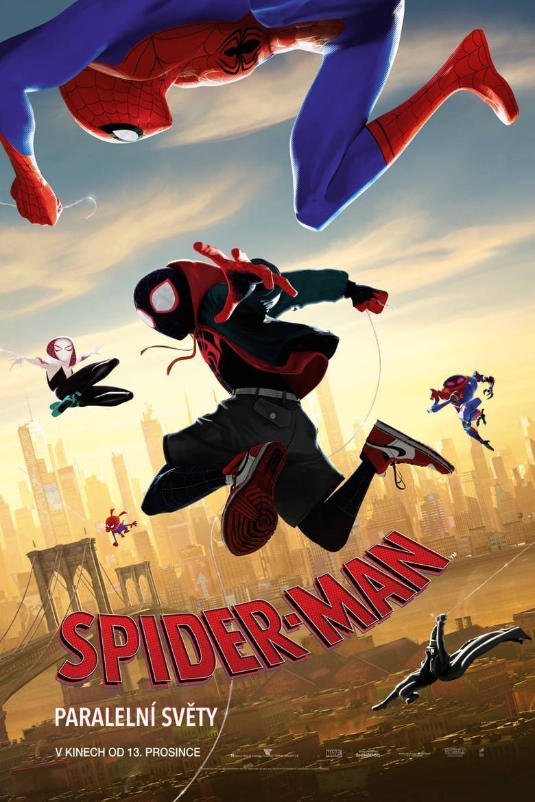 Plakát pro film “Spider-Man: Paralelní světy”