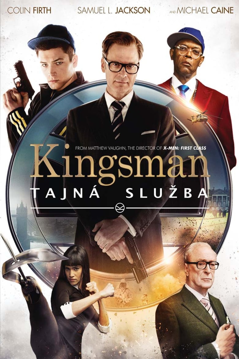 Plakát pro film “Kingsman: Tajná služba”