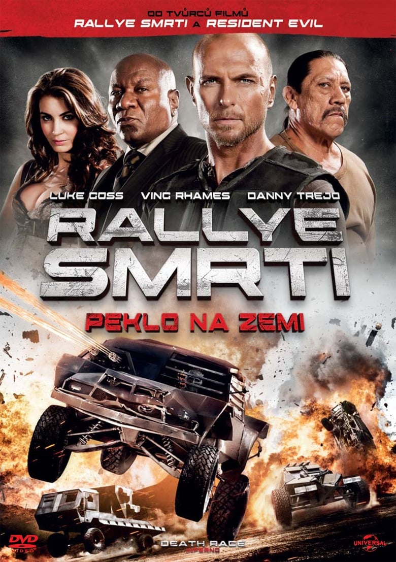 Plakát pro film “Rallye smrti: Peklo na zemi”
