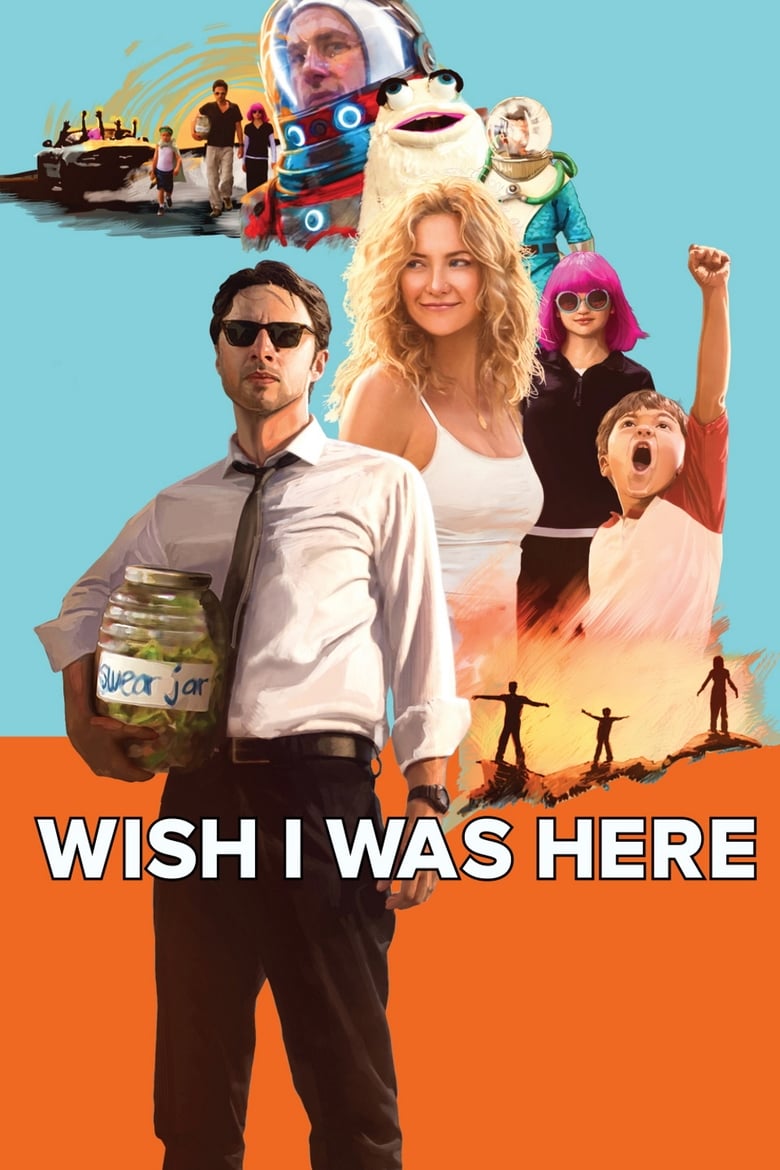 Plakát pro film “Wish I Was Here”
