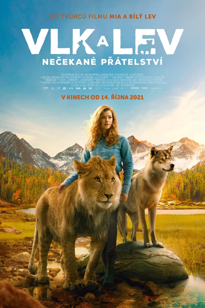 Plakát pro film “Vlk a lev: Nečekané přátelství”