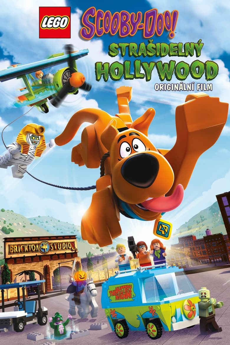 Plakát pro film “Lego Scooby: Strašidelný Hollywood”