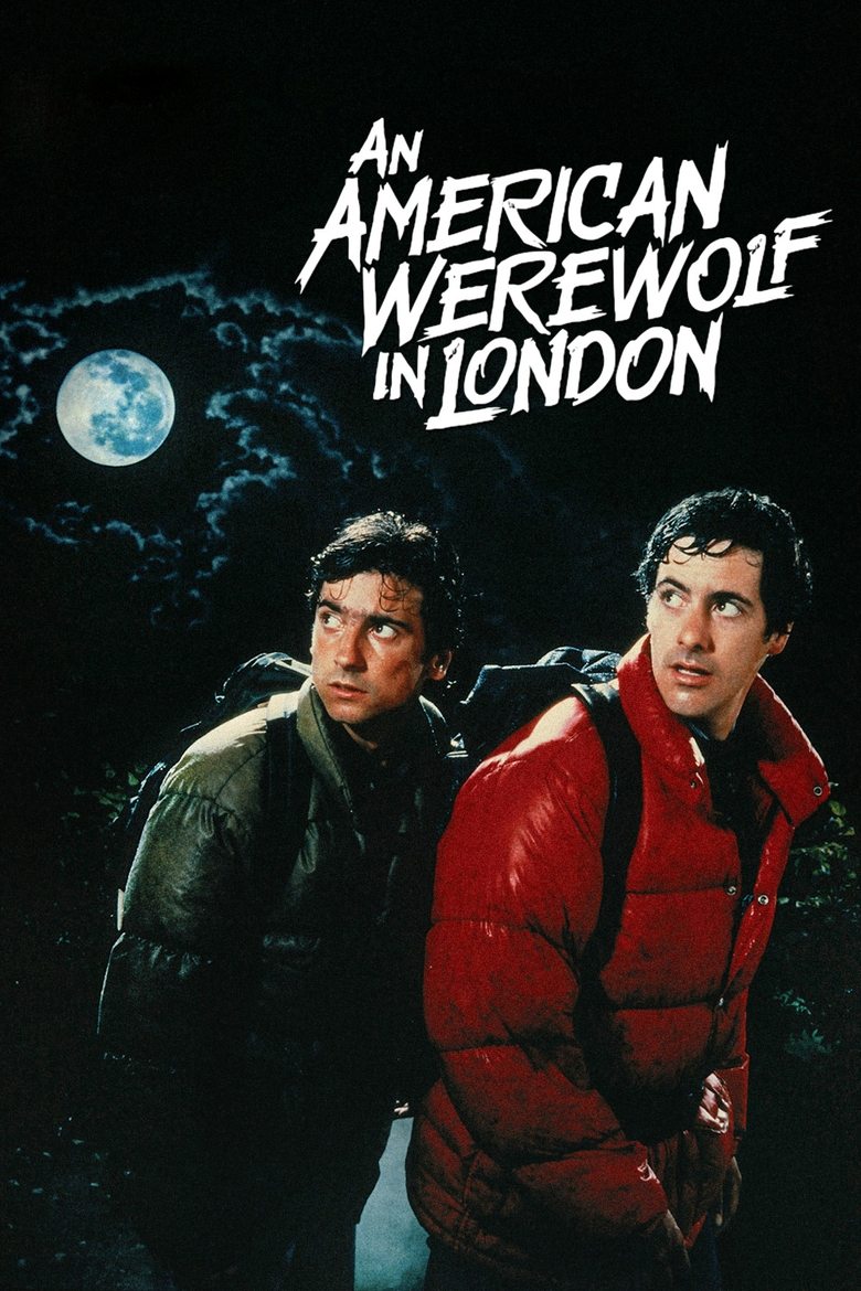 Plakát pro film “Americký vlkodlak v Londýně”