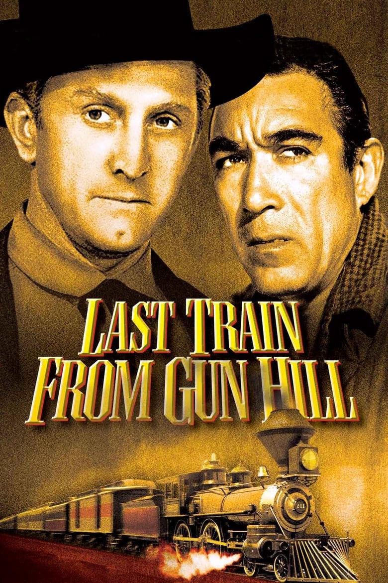 Plakát pro film “Poslední vlak z Gun Hillu”