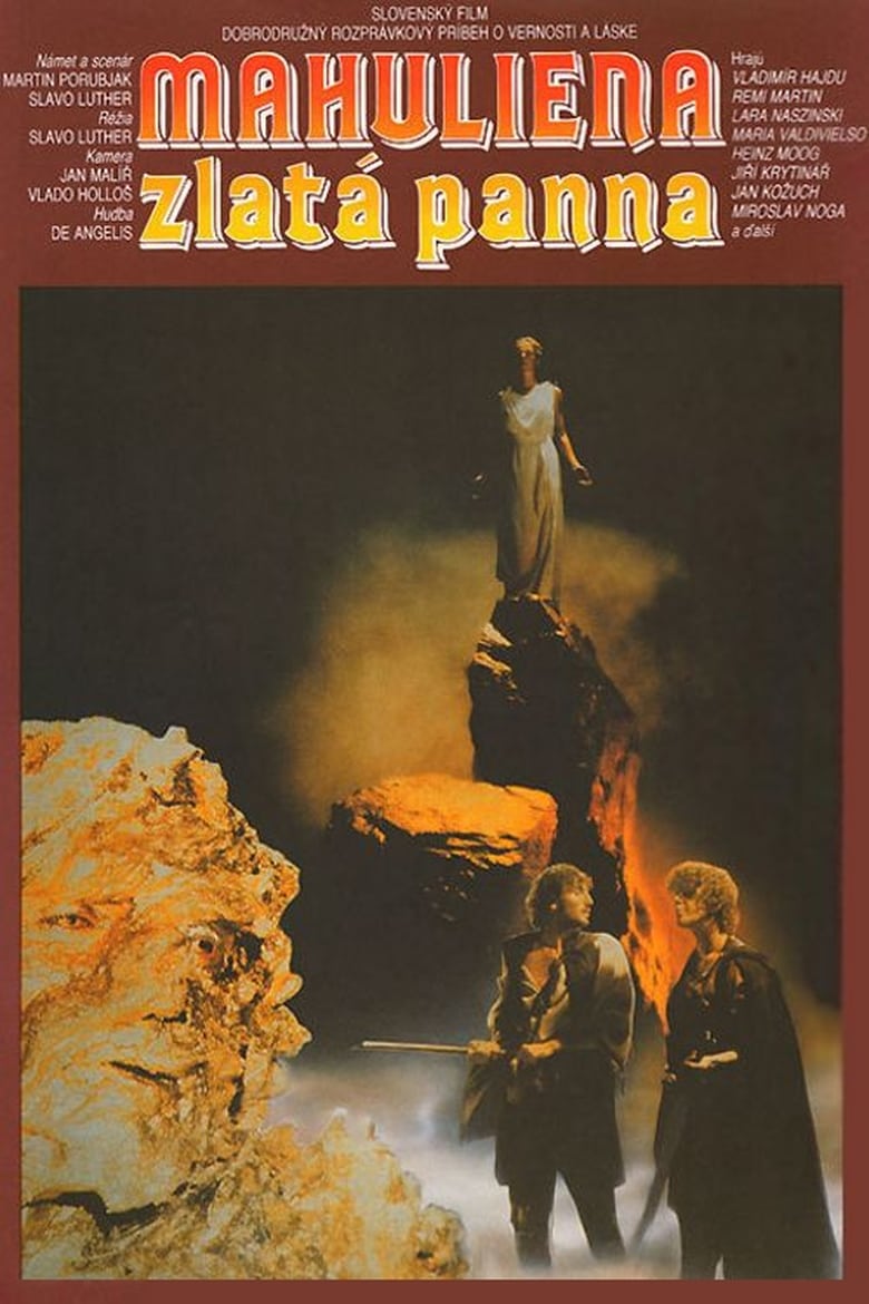 plakát Film Mahulena, zlatá panna