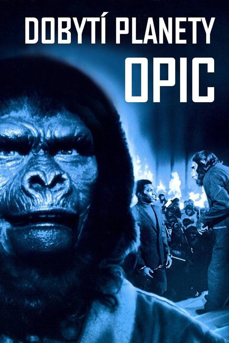 Plakát pro film “Dobytí Planety opic”