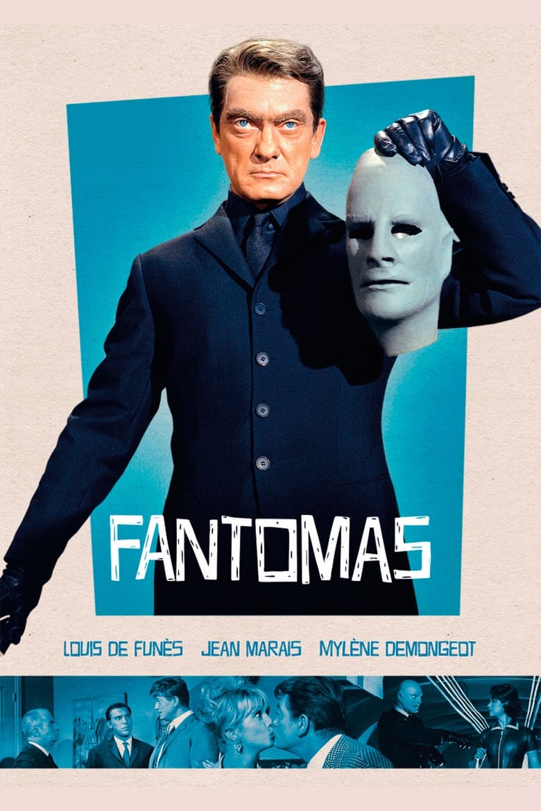 plakát Film Fantomas