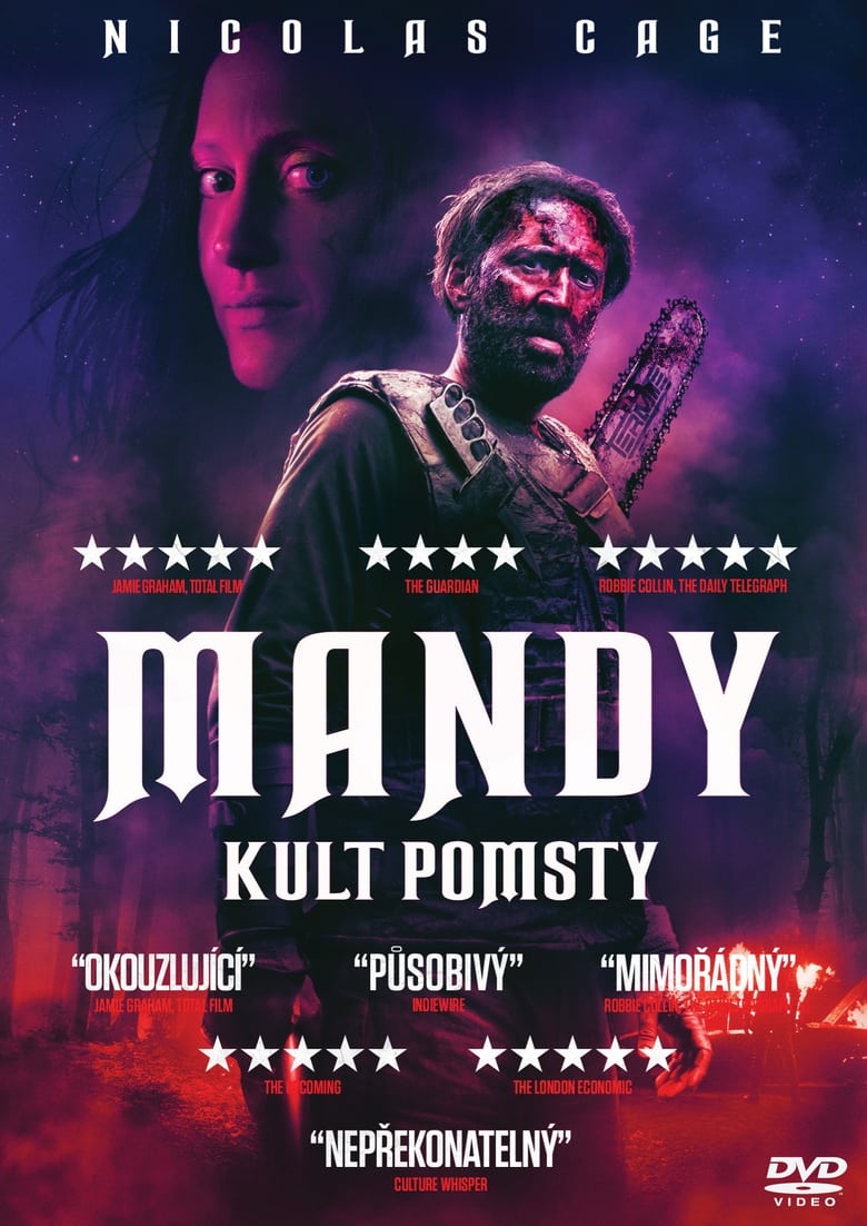 Plakát pro film “Mandy – Kult pomsty”