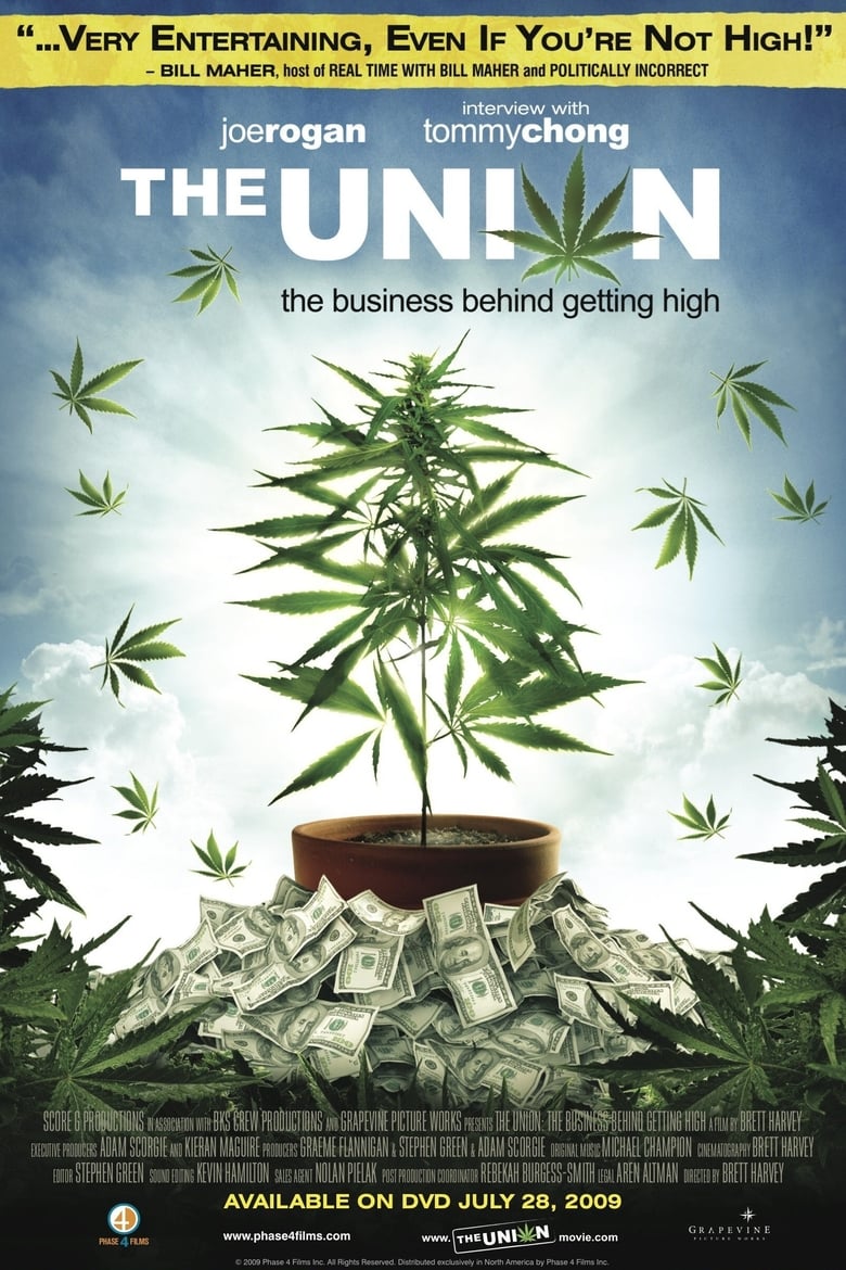 Plakát pro film “The Union: The Business Behind Getting High”