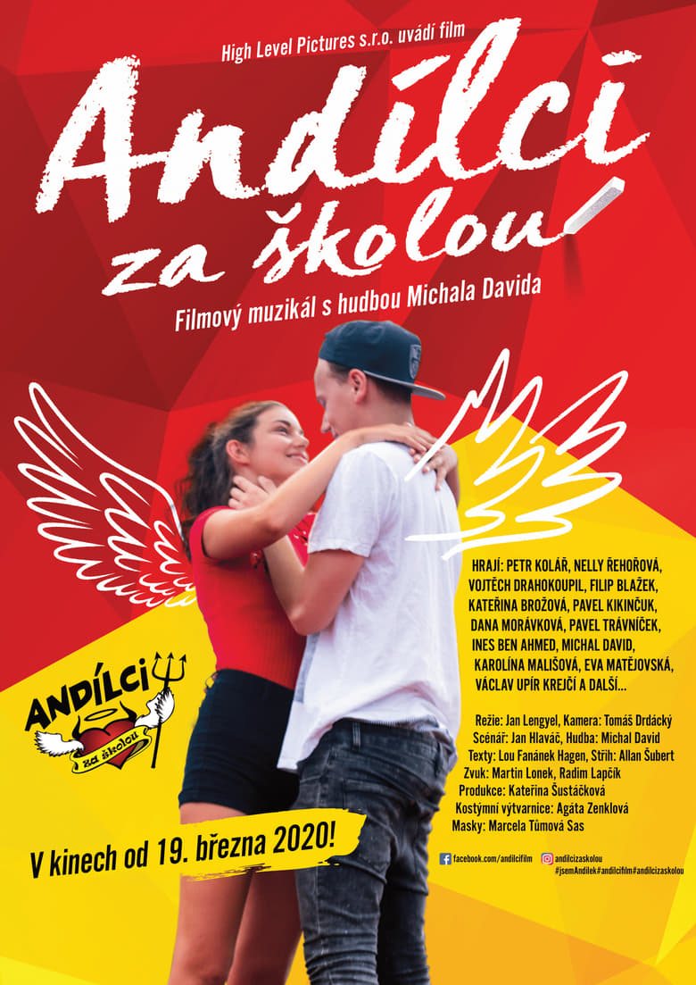 Plakát pro film “Andílci za školou”