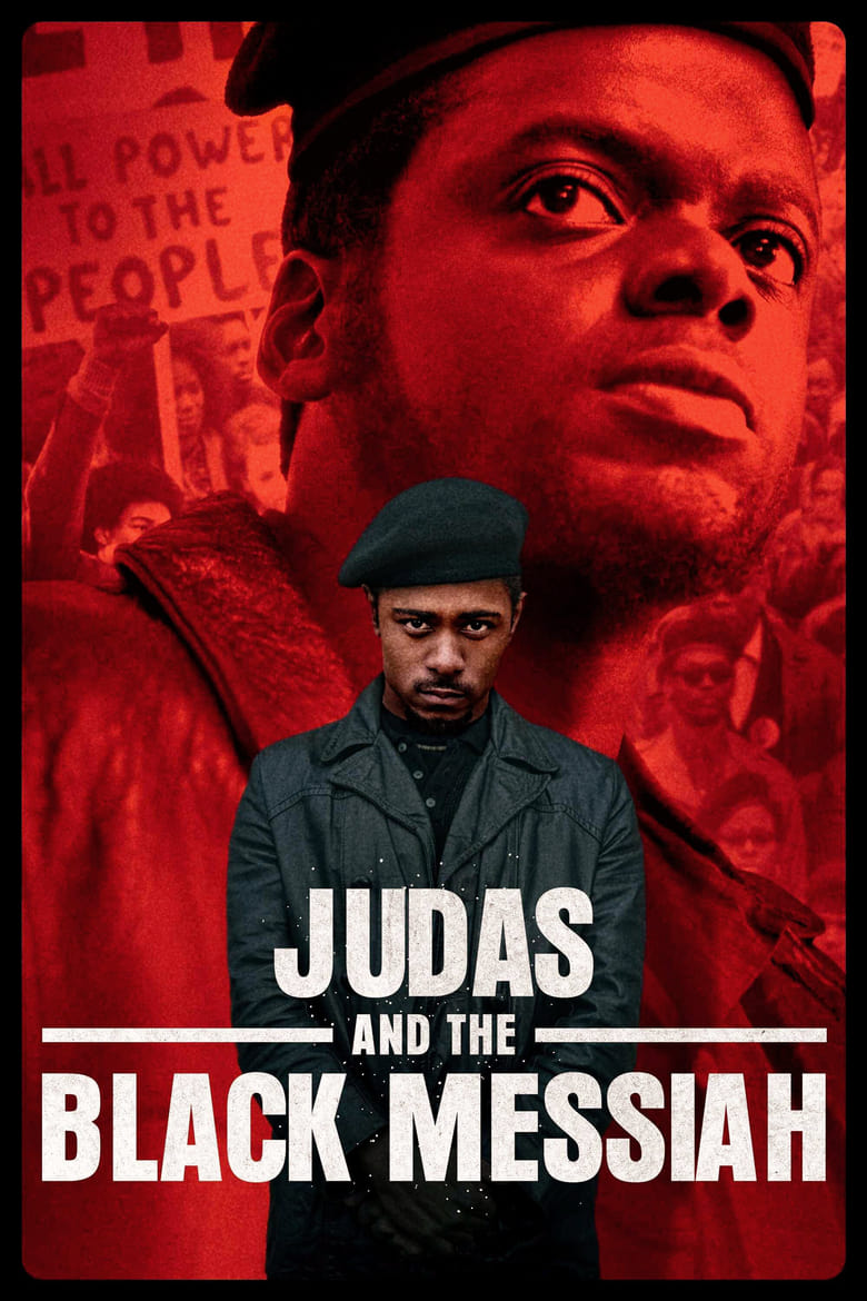 Plakát pro film “Jidáš a černý mesiáš”
