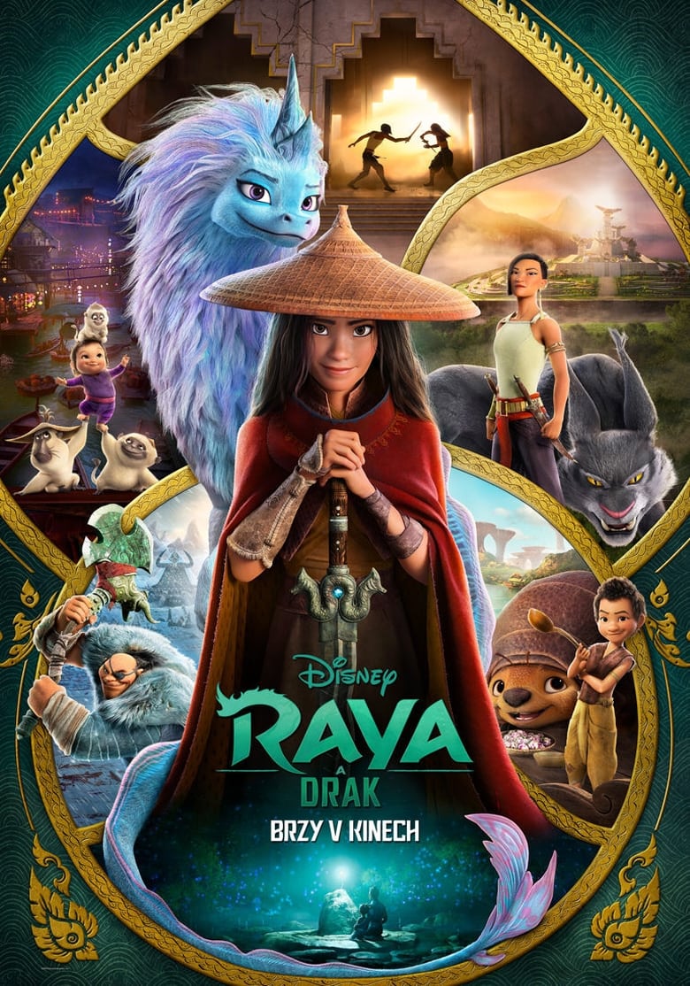 Plakát pro film “Raya a drak”