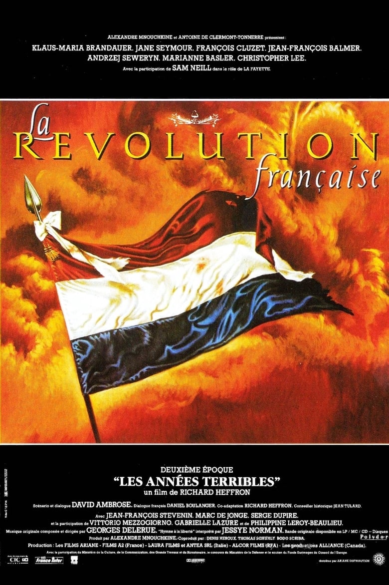 Plakát pro film “Francouzská revoluce”
