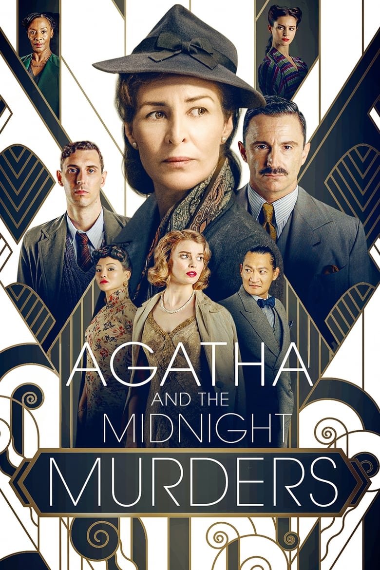 Plakát pro film “Agatha a půlnoční vraždy”