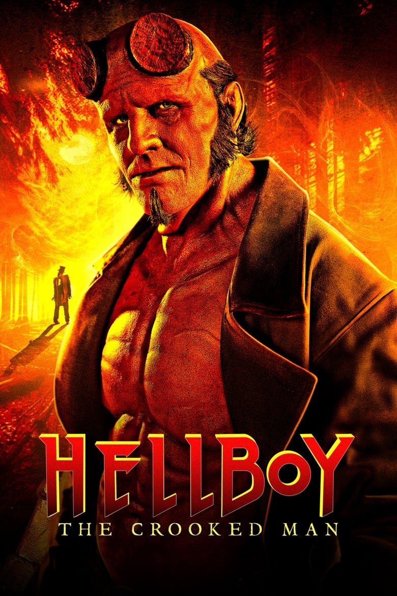 Plakát pro film “Hellboy: The Crooked Man”