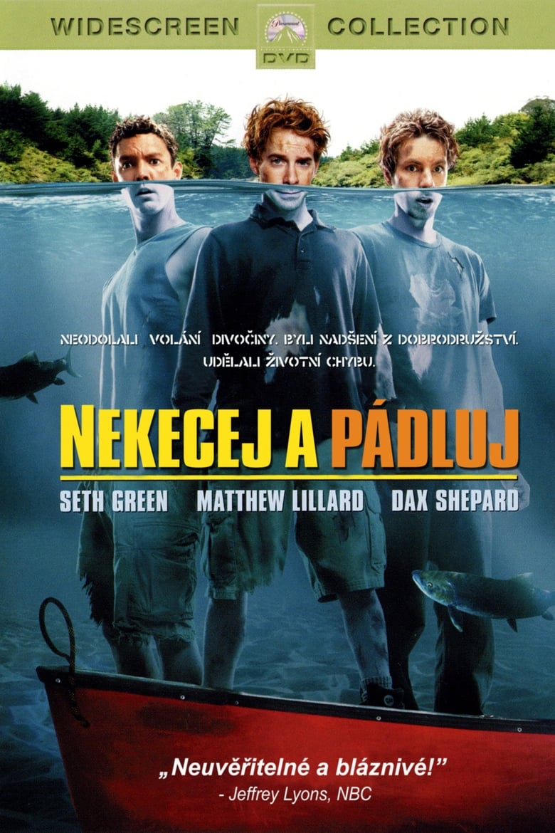 Plakát pro film “Nekecej a pádluj!”