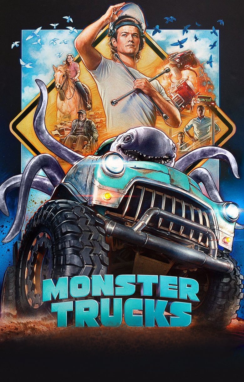 Plakát pro film “Monster Trucks”
