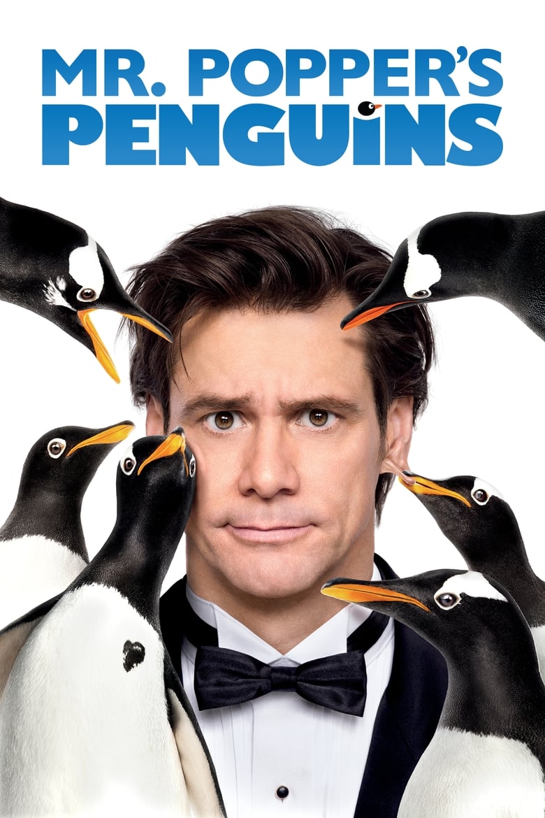 Plakát pro film “Pan Popper a jeho tučňáci”