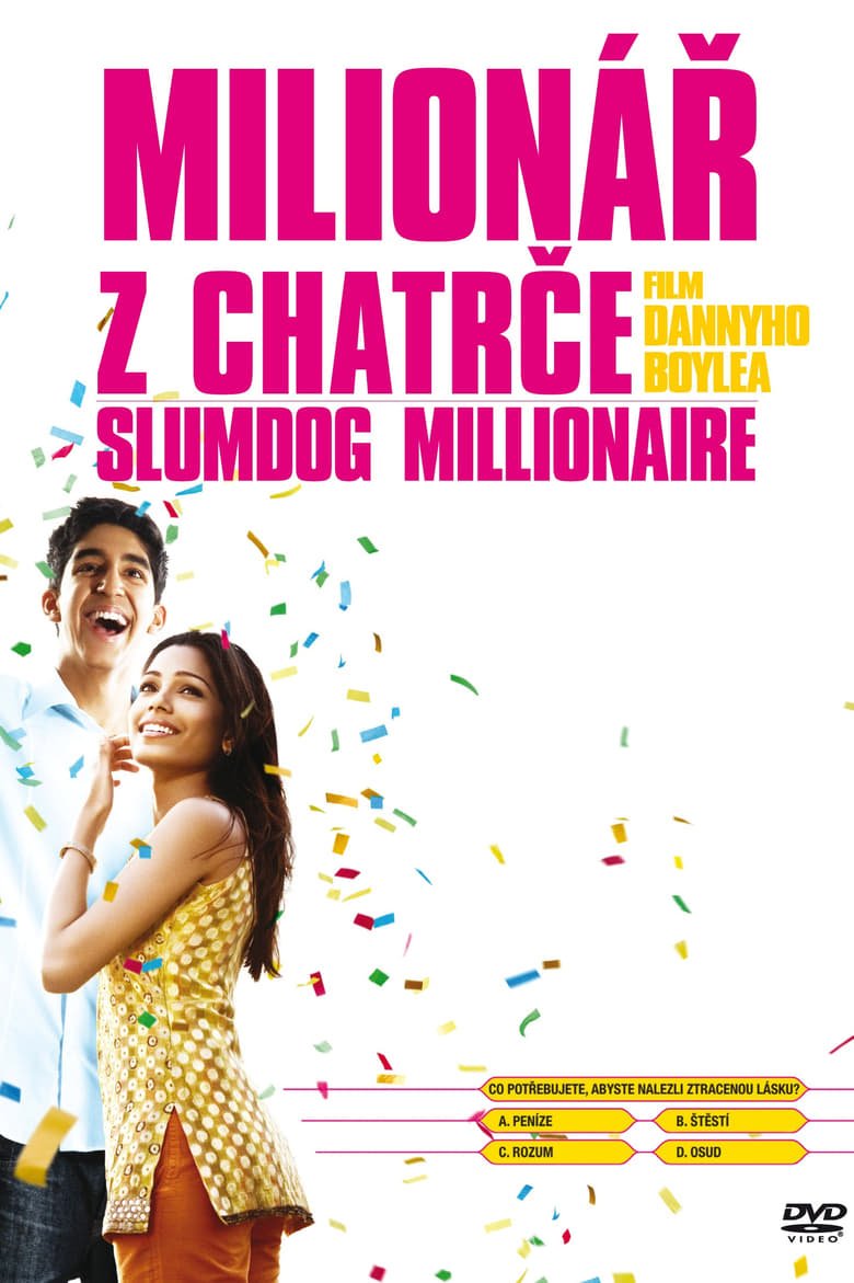 Plakát pro film “Milionář z chatrče”