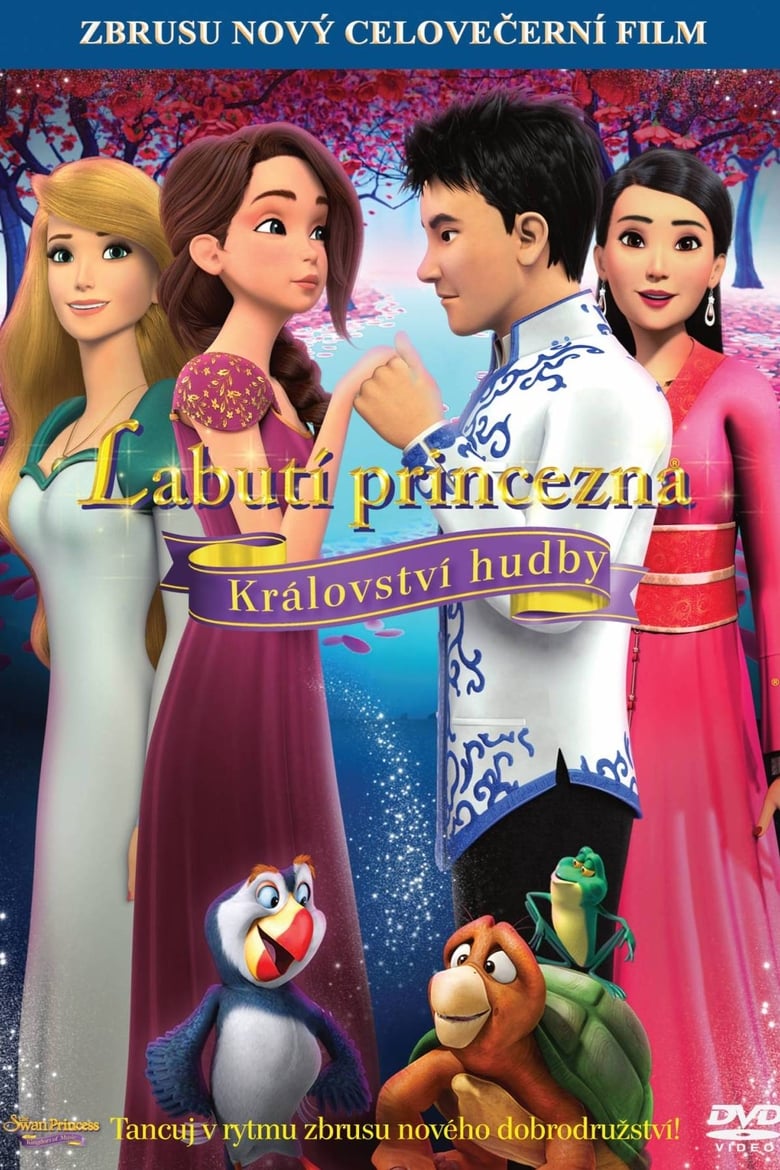 Plakát pro film “Labutí princezna: Království hudby”