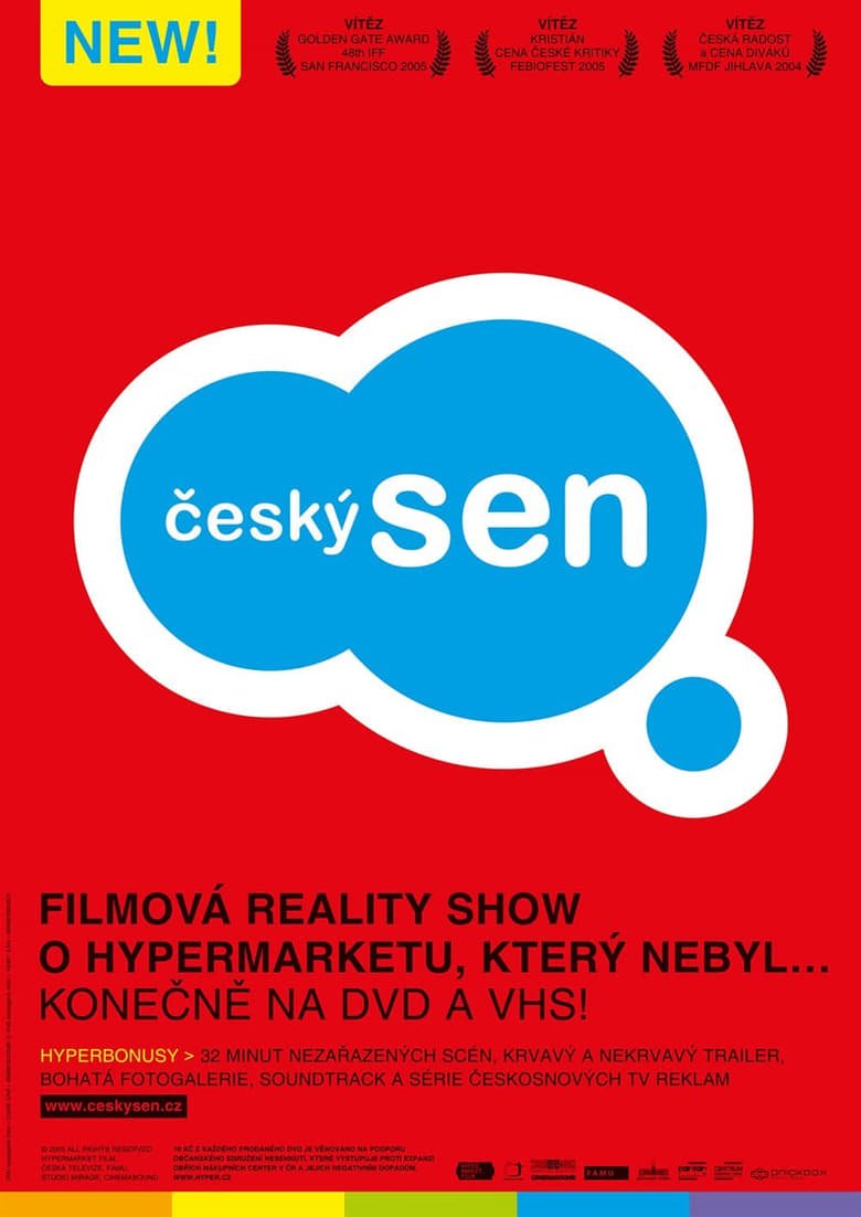 Plakát pro film “Český sen”