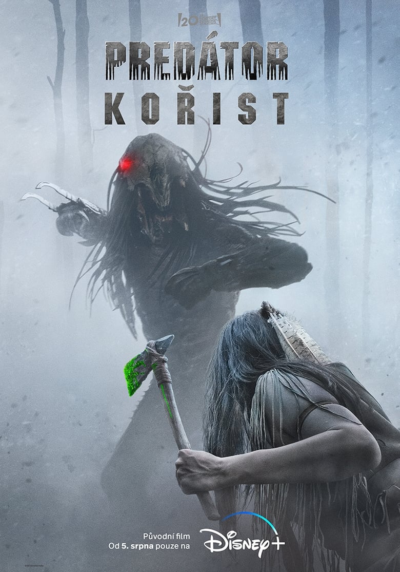 Plakát pro film “Predátor: Kořist”