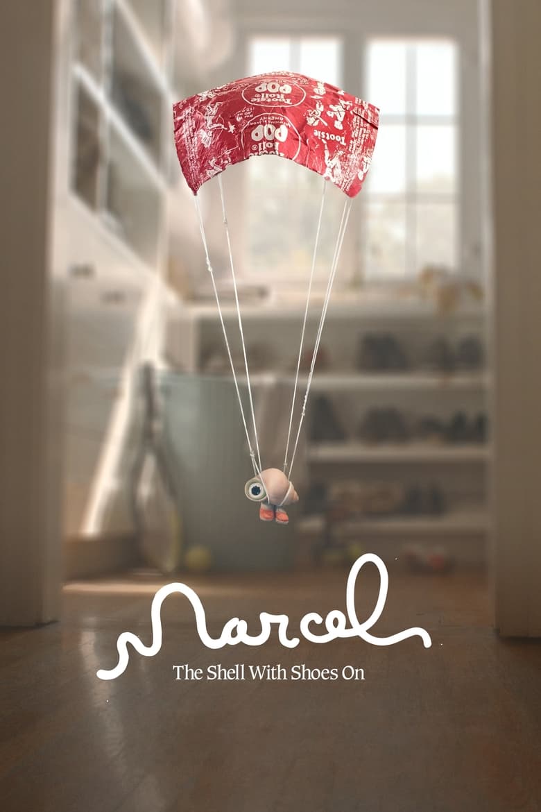 Plakát pro film “Marcel the Shell with Shoes On”
