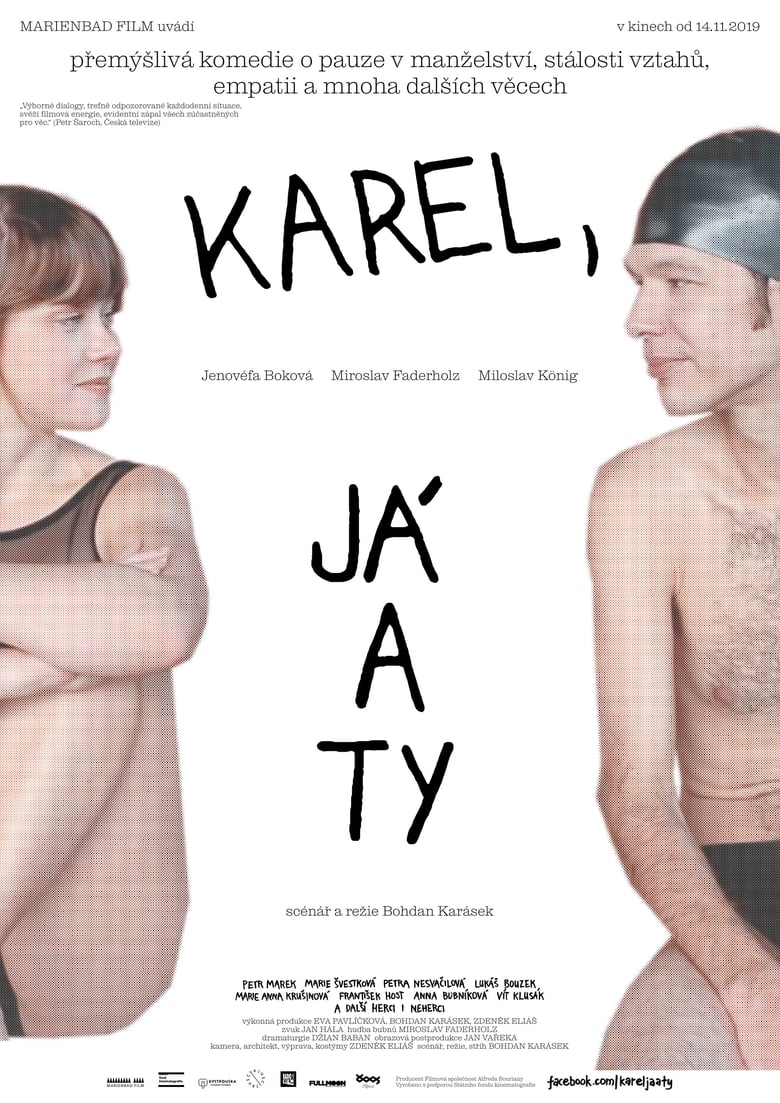 Plakát pro film “Karel, já a ty”