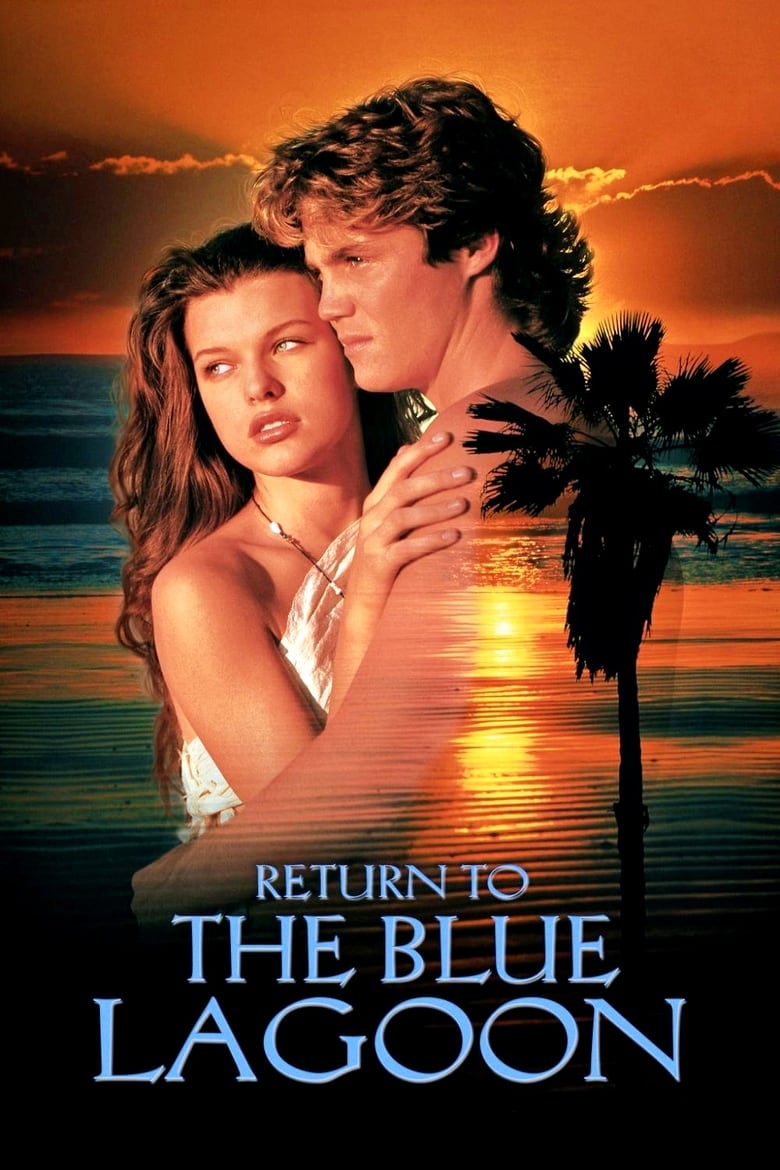 Plakát pro film “Návrat do Modré laguny”