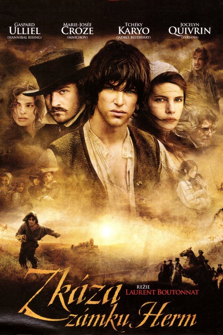 Plakát pro film “Zkáza zámku Herm”