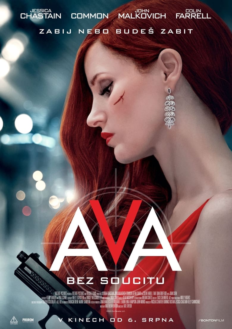 Plakát pro film “Ava: Bez soucitu”