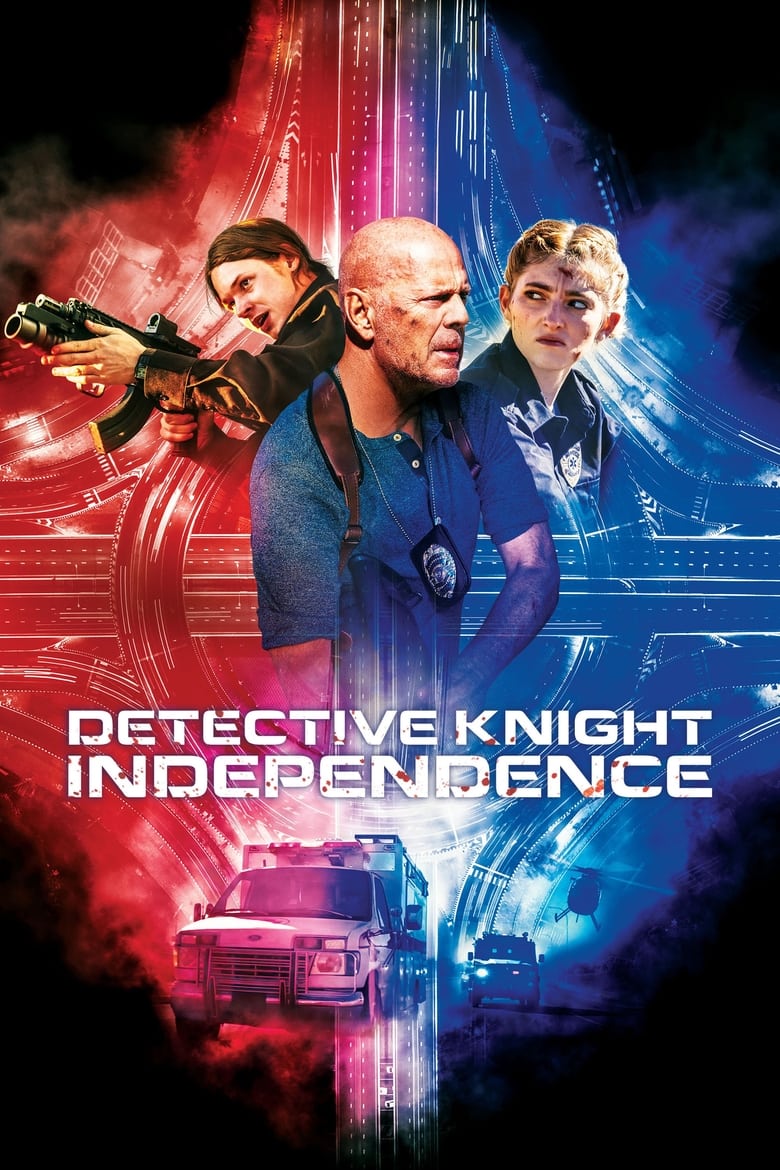 Plakát pro film “Detektiv Knight: Den nezávislosti”