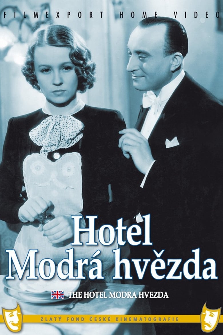 Plakát pro film “Hotel Modrá hvězda”
