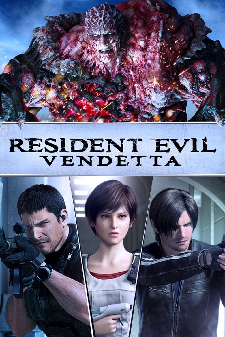 Plakát pro film “Resident Evil: Vendeta”