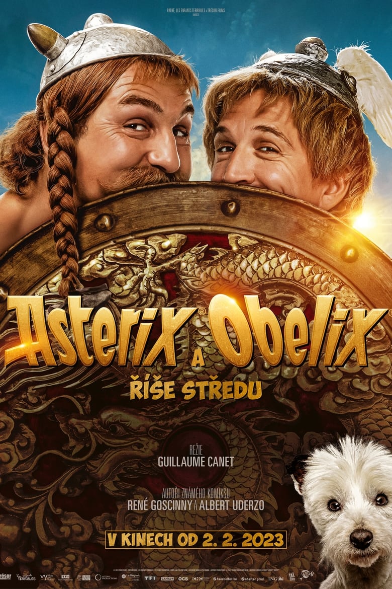 Plakát pro film “Asterix a Obelix: Říše středu”