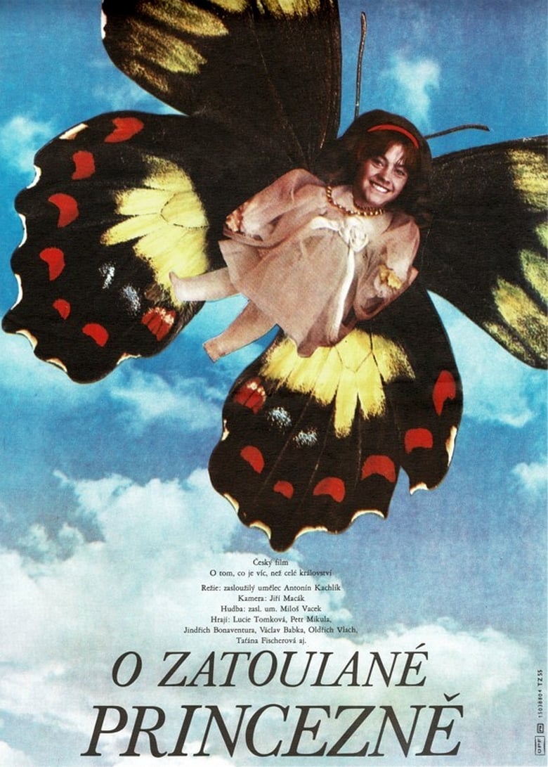 Plakát pro film “O zatoulané princezně”
