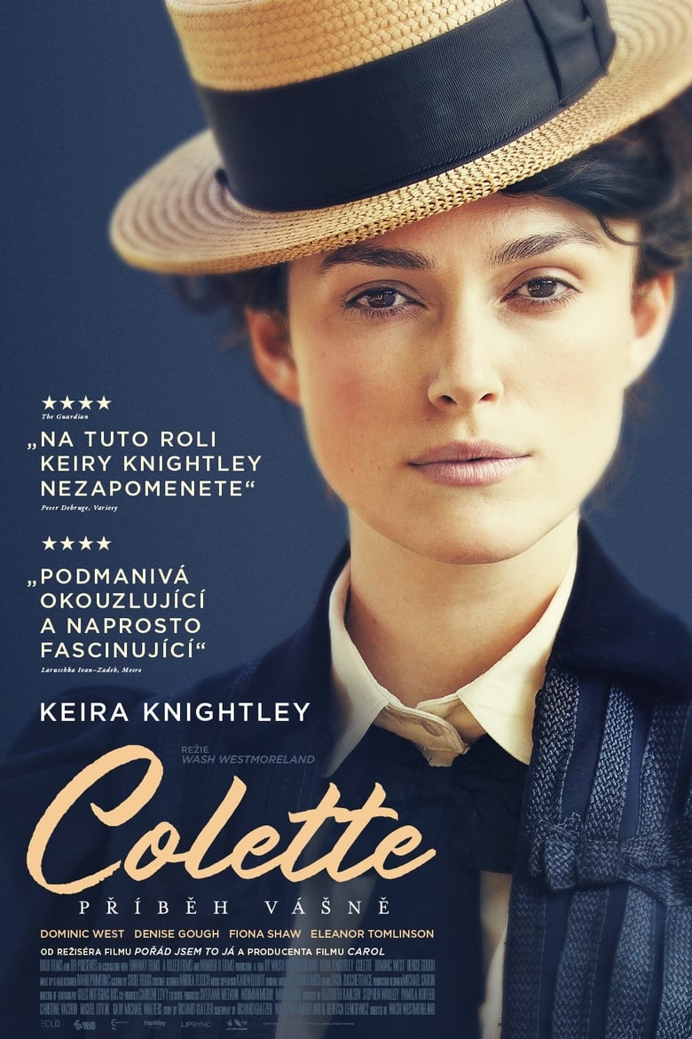 Plakát pro film “Colette: Příběh vášně”
