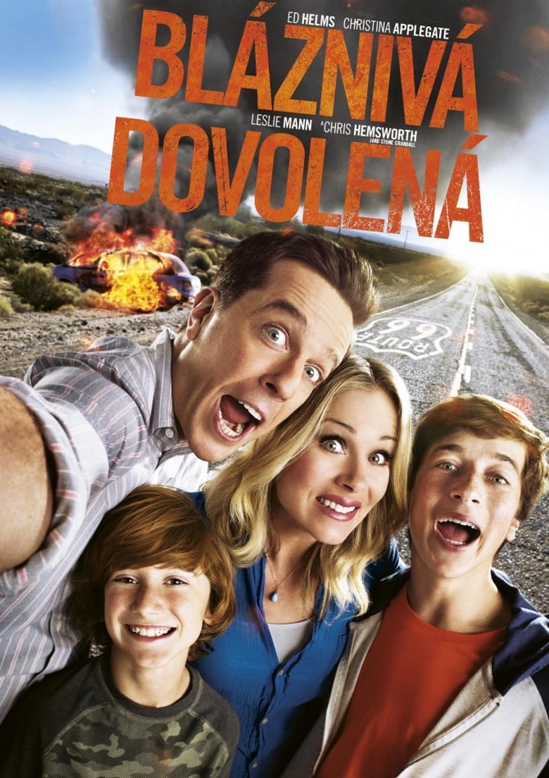 Plakát pro film “Bláznivá dovolená”