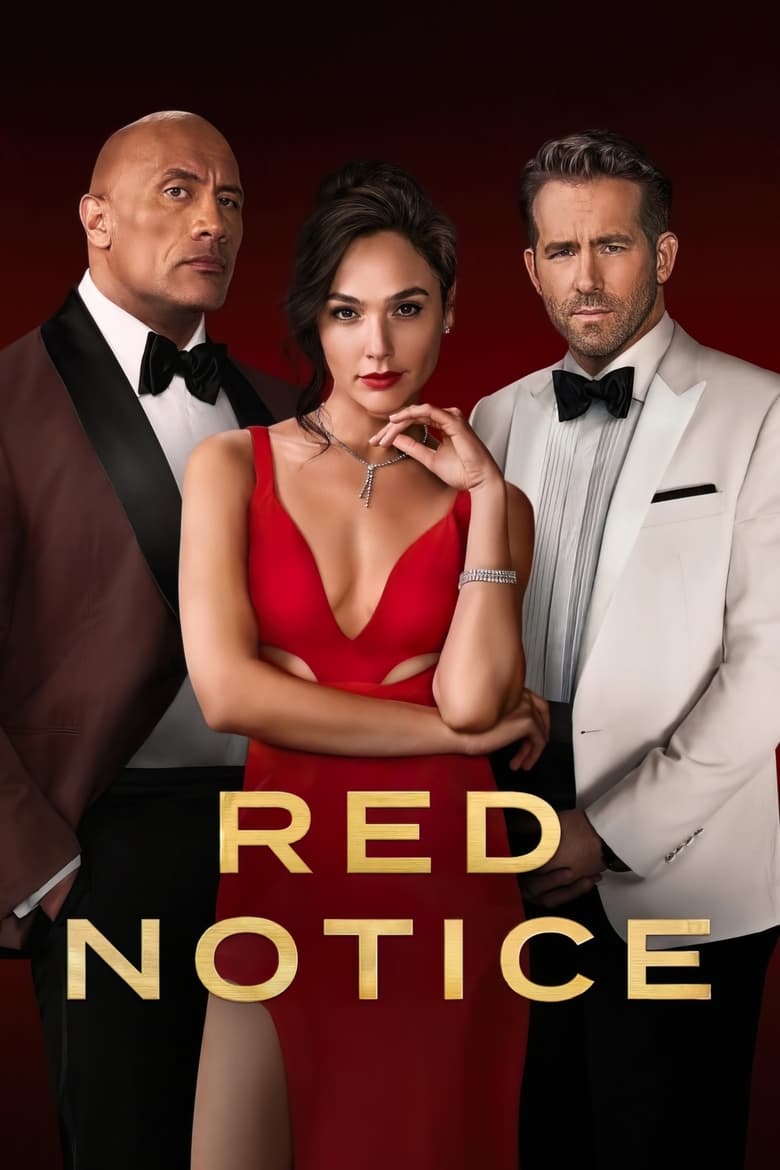 Plakát pro film “Red Notice”
