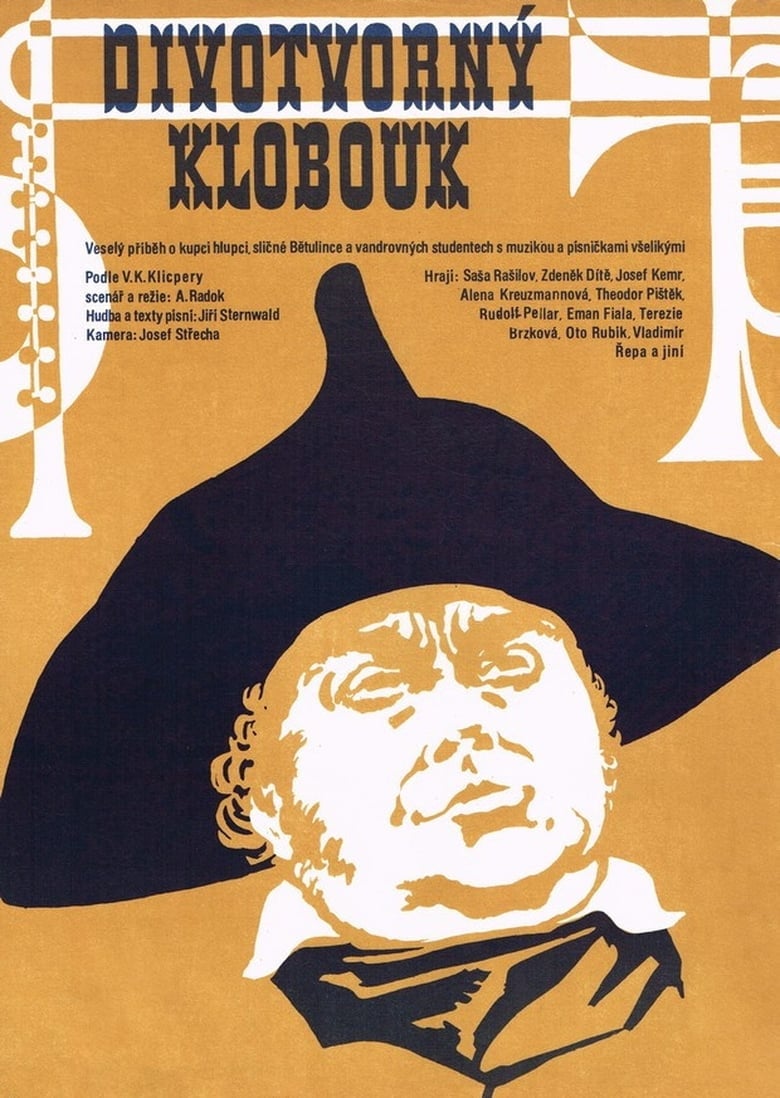 Plakát pro film “Divotvorný klobouk”