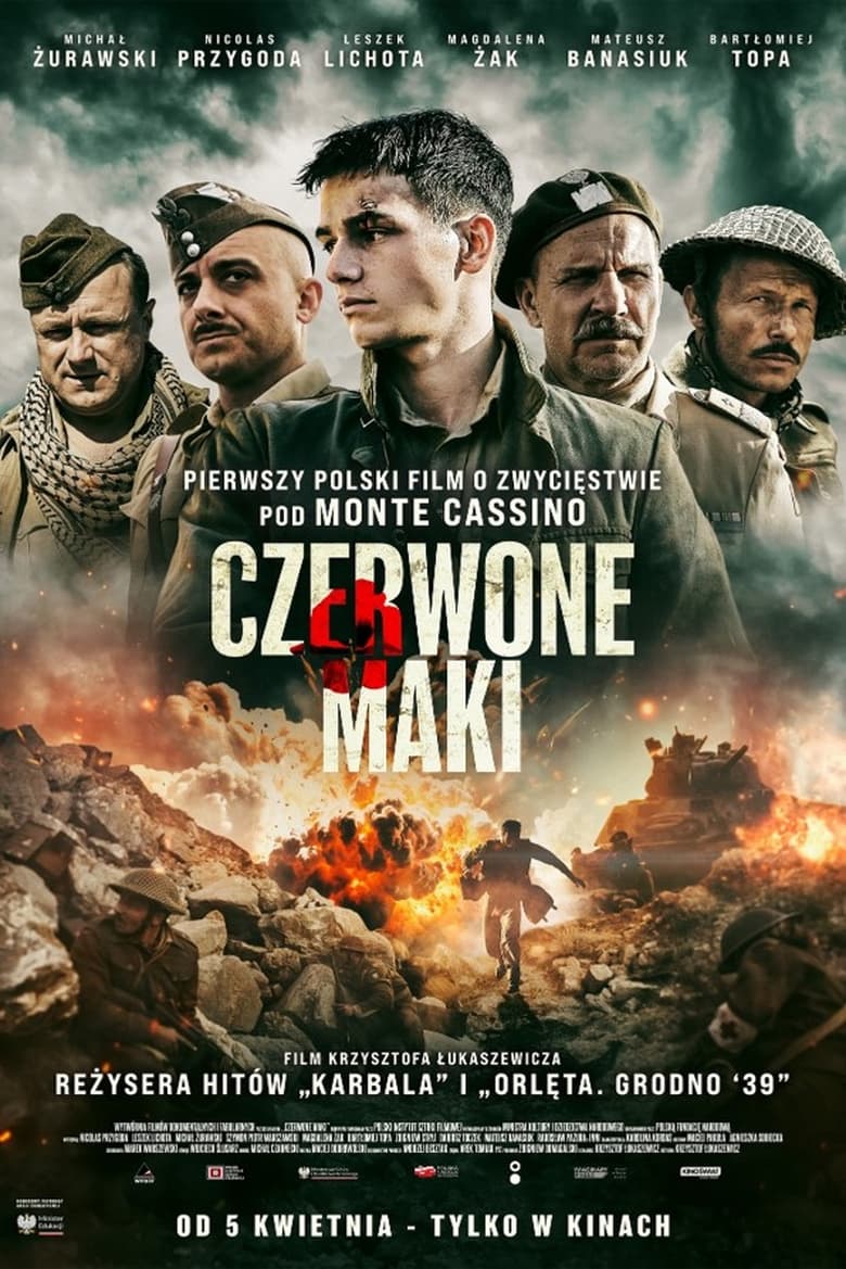 Plakát pro film “Bitva o Monte Cassino”